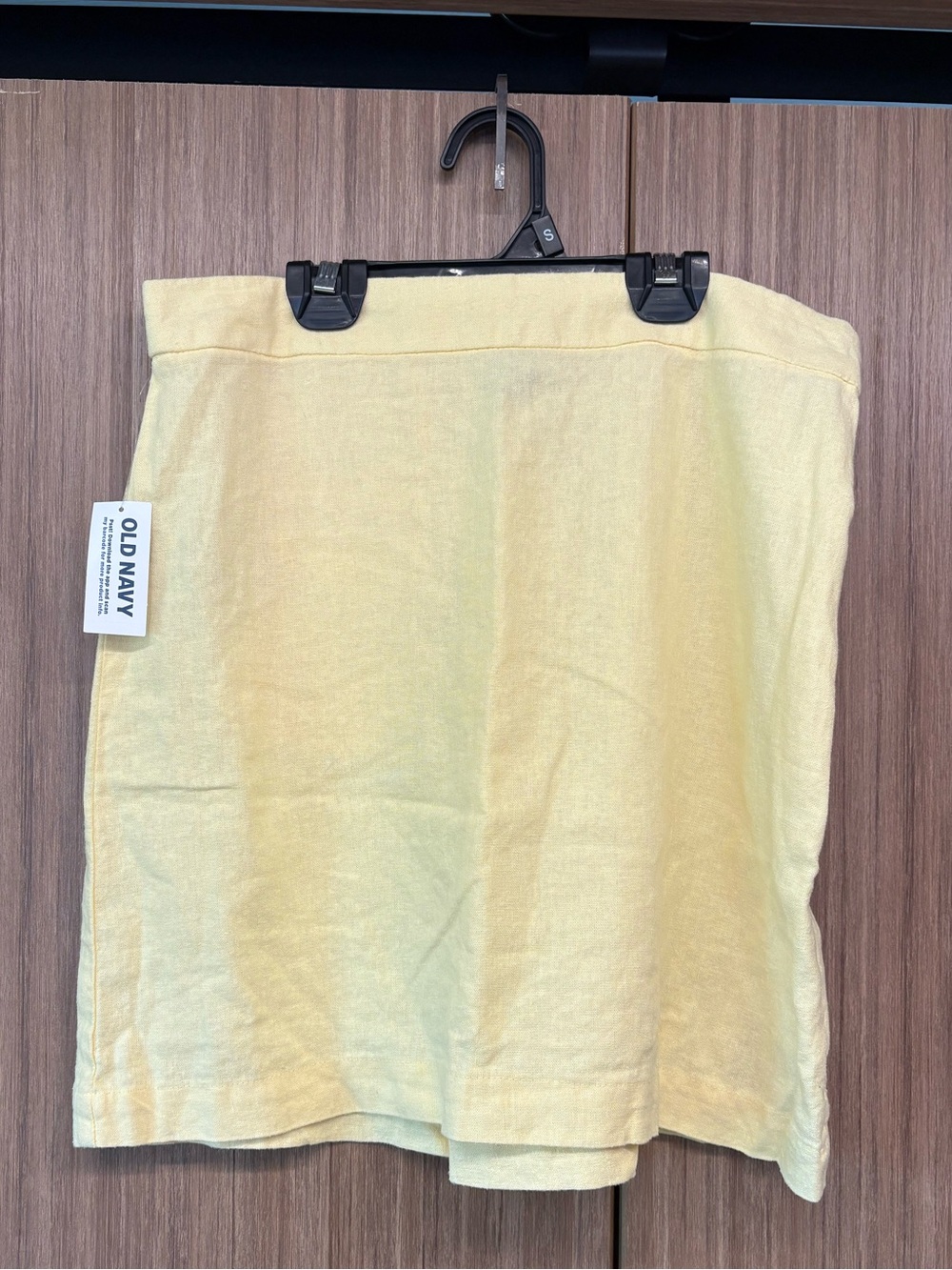 Old Navy Yellow Linen-Blend Skirt and Tank Blouse Set - Picture 4 of 7